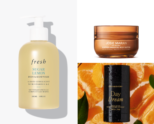 "wow she smells so good" - citrus edition cover photo collage