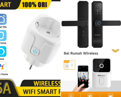 smart home devices cover photo collage