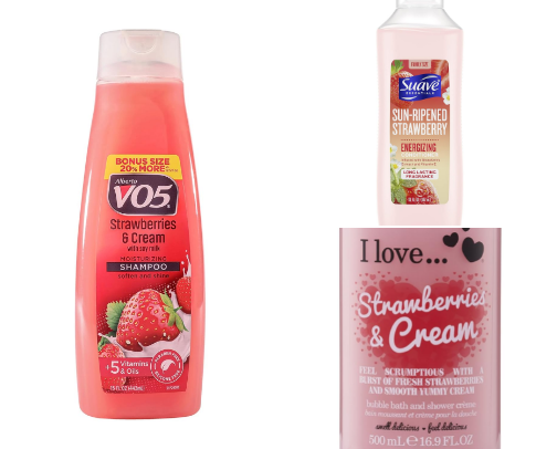 Strawberry Shortcake Routine Must Haves ! cover photo collage