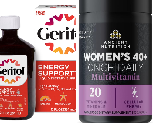 Vitamins for 40 plus cover photo collage