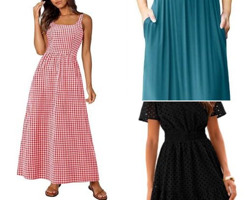 Women's Cotton Dresses For Summer cover photo collage