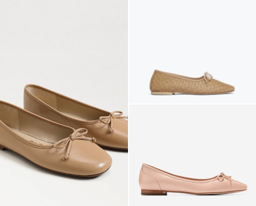 Nude Ballet Flats I Have My Eye On cover photo collage
