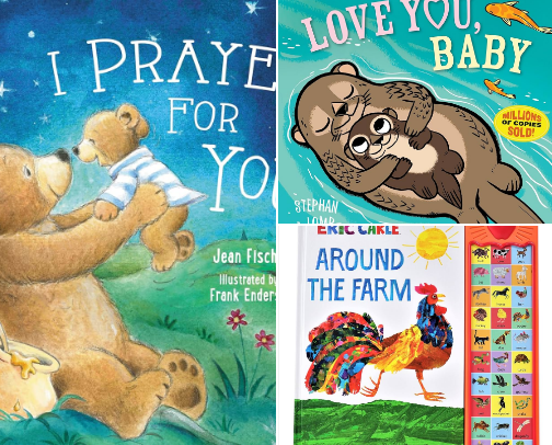 Baby/Toddler Books cover photo collage
