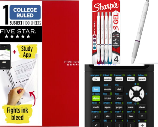 School supplies! cover photo collage