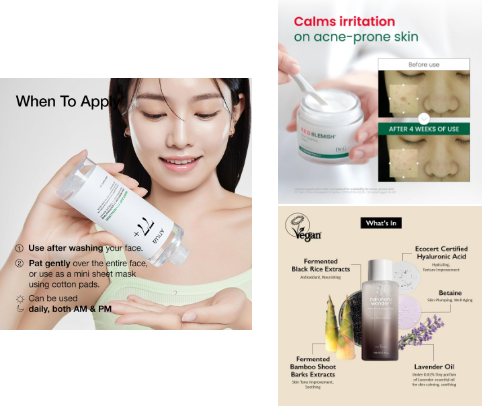 Korean Skincare for Acne Skin cover photo collage