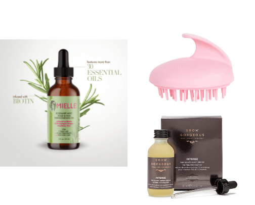 Hair care to reduce hair loss cover photo collage