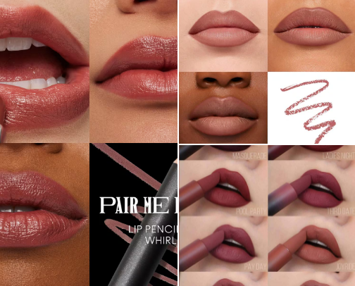 Brown girl friendly lip products cover photo collage