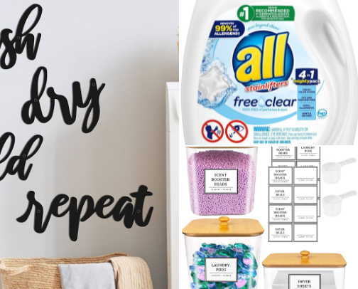 Laundry Room 🧺 cover photo collage