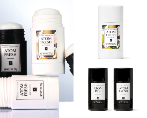 AtomFresh Natural Body Care cover photo collage
