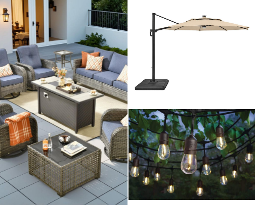 Backyard Entertaining cover photo collage