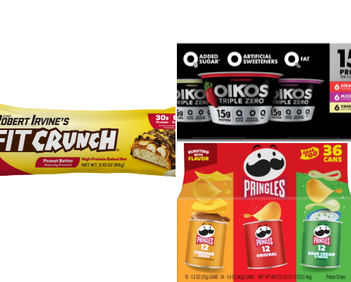 Snacks cover photo collage