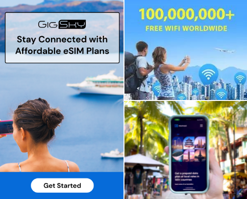 Travel WiFi & eSIM Tools – Stay Connected Anywhere cover photo collage