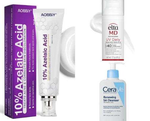 Skincare that has saved my skin cover photo collage