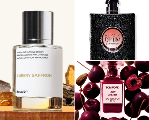 Perfumes for MAIN CHARACTERS cover photo collage