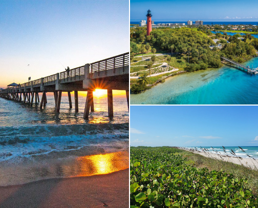 15 of the prettiest beaches in Florida 🌊🌞🥥🌸🐚 cover photo collage