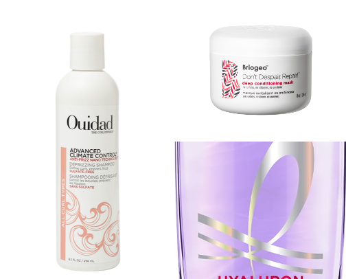 Amazing Curly Girl Products cover photo collage