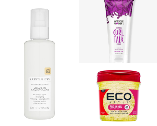 Essentials for a Curly Hair Girly cover photo collage