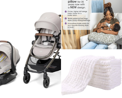 baby products cover photo collage