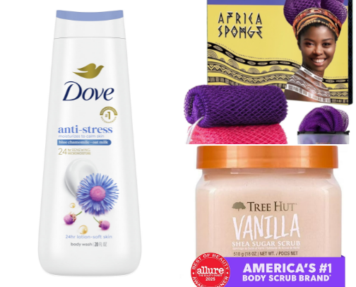 My everything shower Routine cover photo collage