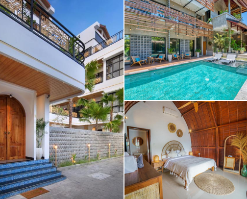 Best Hotels in Canggu Under $100 (Well-Reviewed + Great Value) cover photo collage