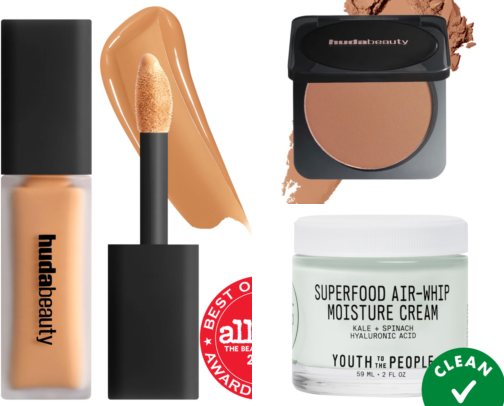 My favorite beauty products cover photo collage