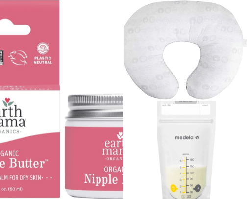 Breastfeeding Essentials cover photo collage