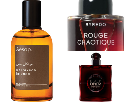 Perfume/Fragrance cover photo collage