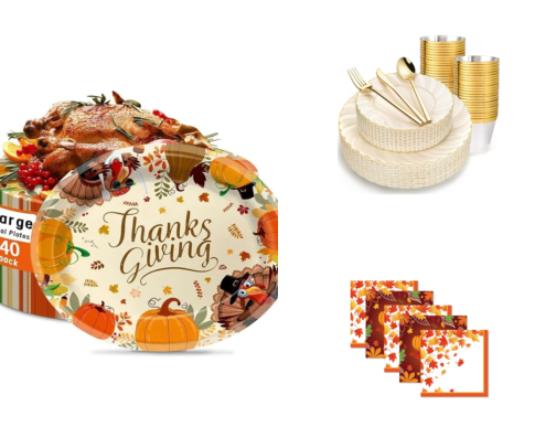 Thanksgiving Table Decor cover photo collage