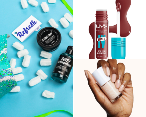 The only beauty products that actually work for me cover photo collage