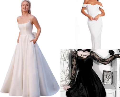 Trending Couple Wedding Outfits: Elegant Bridal Dresses & Groom Suits Everyone Is Loving cover photo collage
