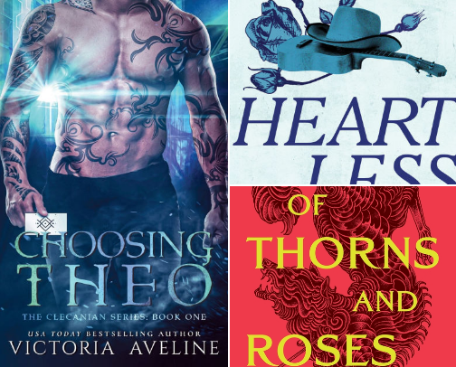 The best fantasy and romance books everybody should read. cover photo collage
