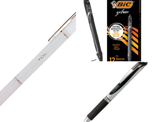 Pens and Stationary cover photo collage