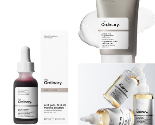 Best effective Ordinary Products that work cover photo collage