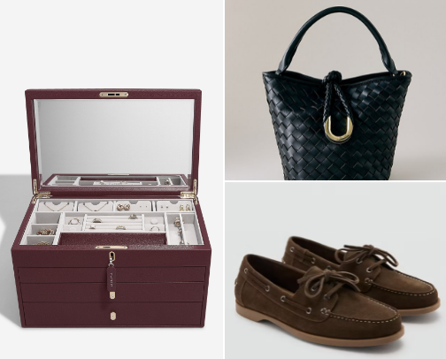 Luxury Leather Gifts for your 3rd Wedding Anniversary cover photo collage