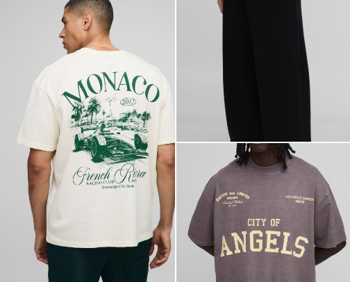Off the Clock: Men's Clothing cover photo collage