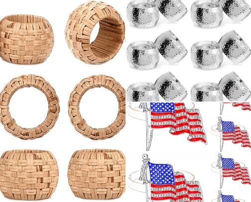 4th Of July Tablescape Decor cover photo collage