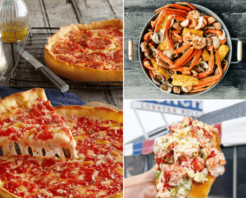 food cover photo collage