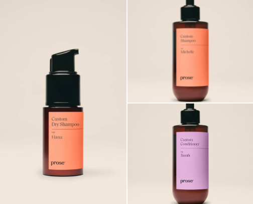 Haircare and Skincare cover photo collage