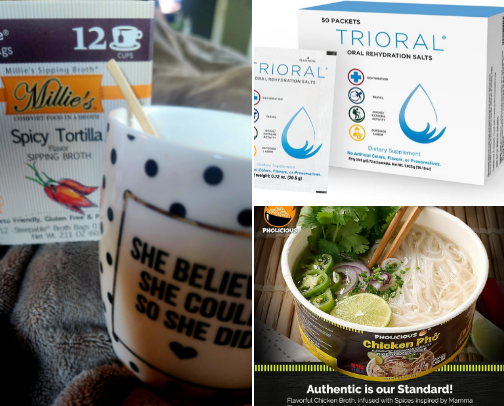 Flare Day Food Finds: Chronic Illness Edition cover photo collage