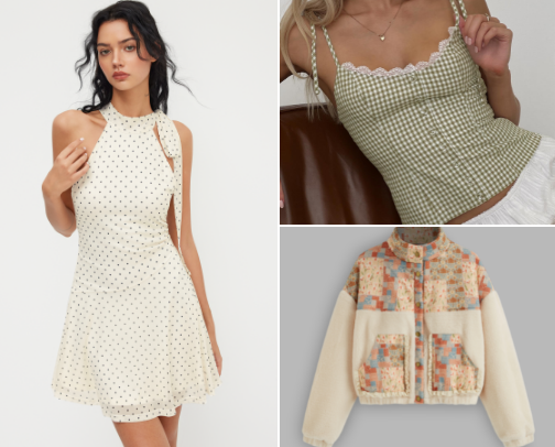 Fall clothes cover photo collage