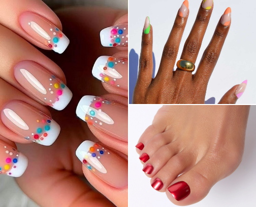 NAILS NAILS NAILS cover photo collage