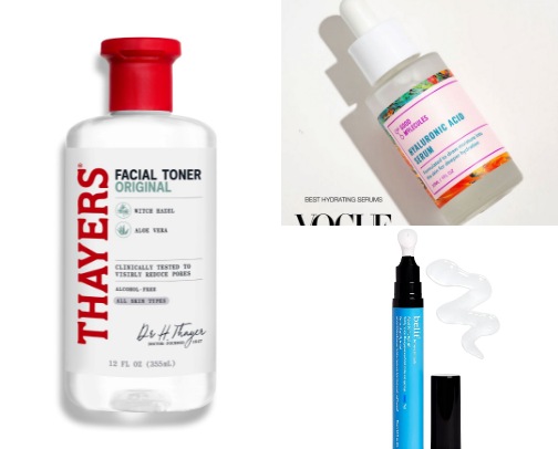 Morning Skincare Routine cover photo collage