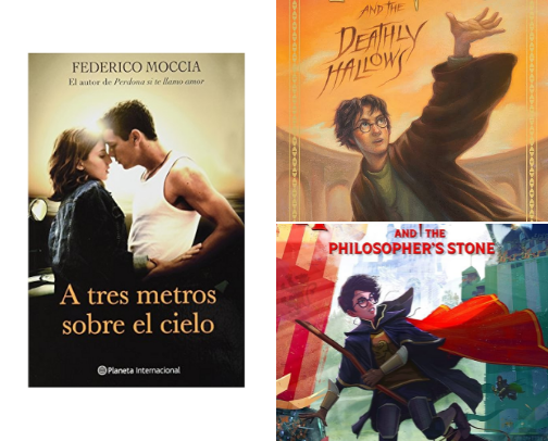 My favorite book recs cover photo collage