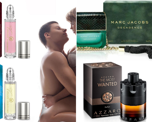 Perfumes For Men And Women cover photo collage