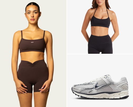 Fitness Girl Finds: Best Clothes, Gear & Accessories cover photo collage