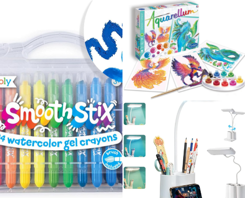 The Absolute Best Kid Art Supplies cover photo collage