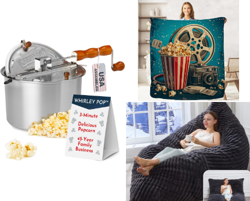 Family Movie Night Essentials: Cozy Ideas for Making Memories at Home cover photo collage