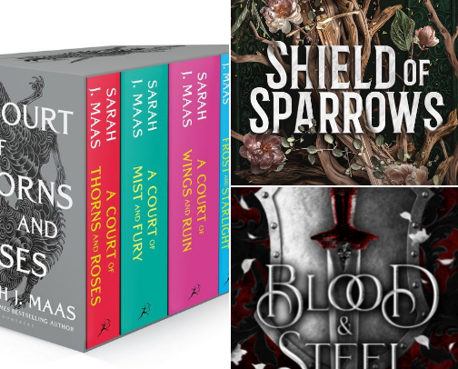 If You Loved ACOTAR, Read These Next cover photo collage