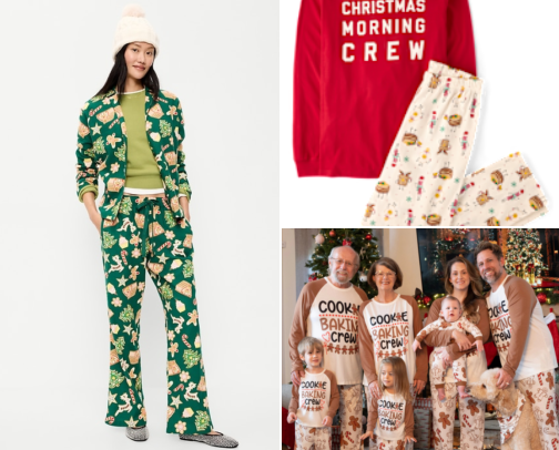 Holiday Pj's for the Family cover photo collage
