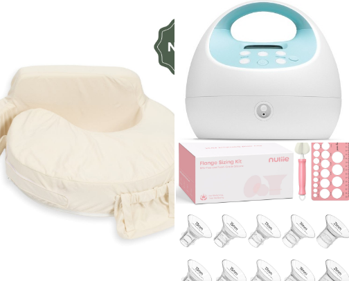 Breastfeeding essentials! 🍼 cover photo collage